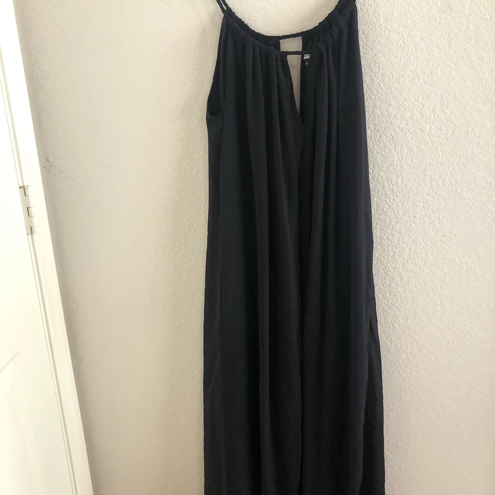 Black maxi dress